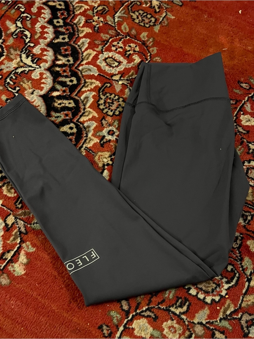 FLEO Women’s Blue Gray XL Performance Leggings
